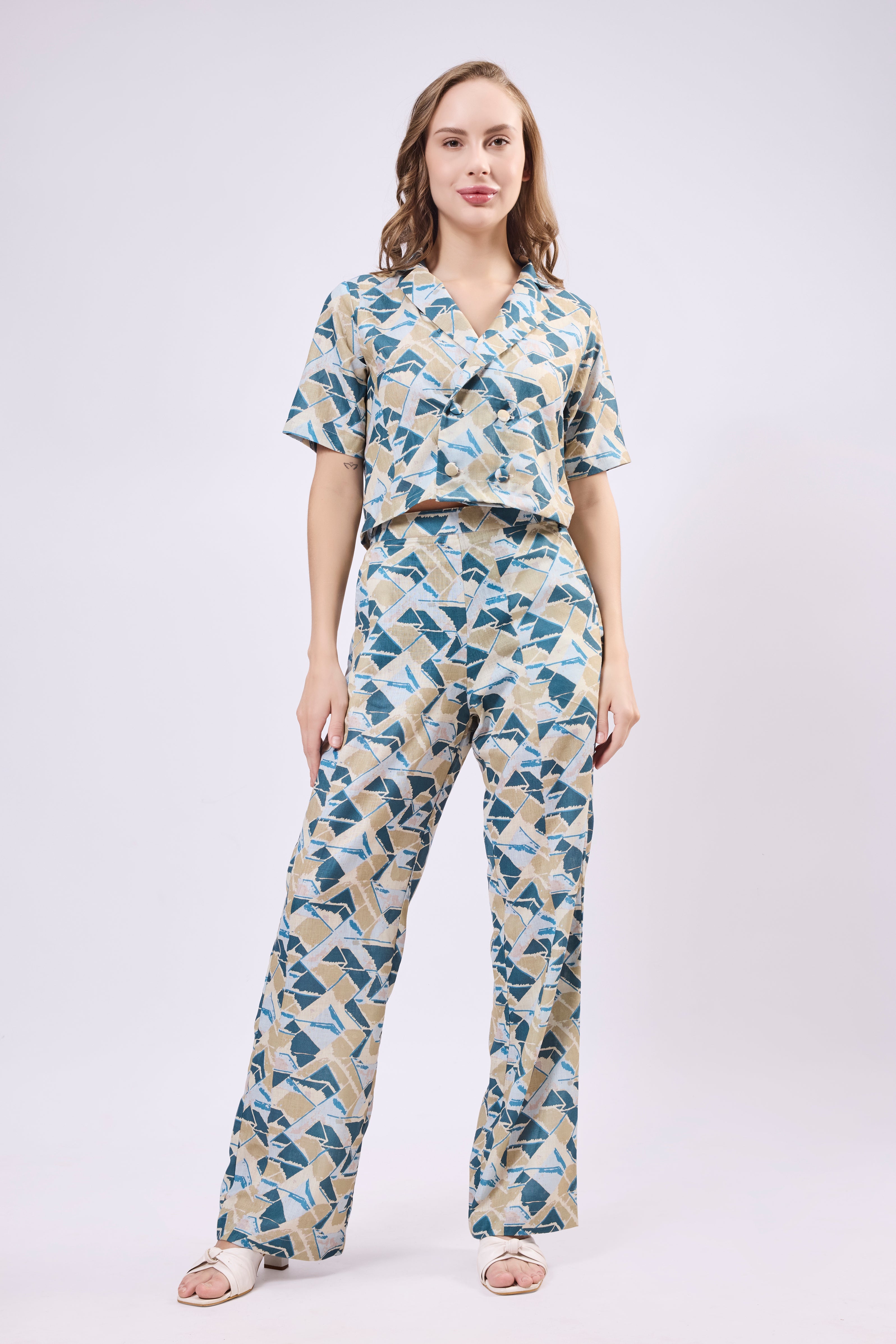 Back Elastic Regular Trouser