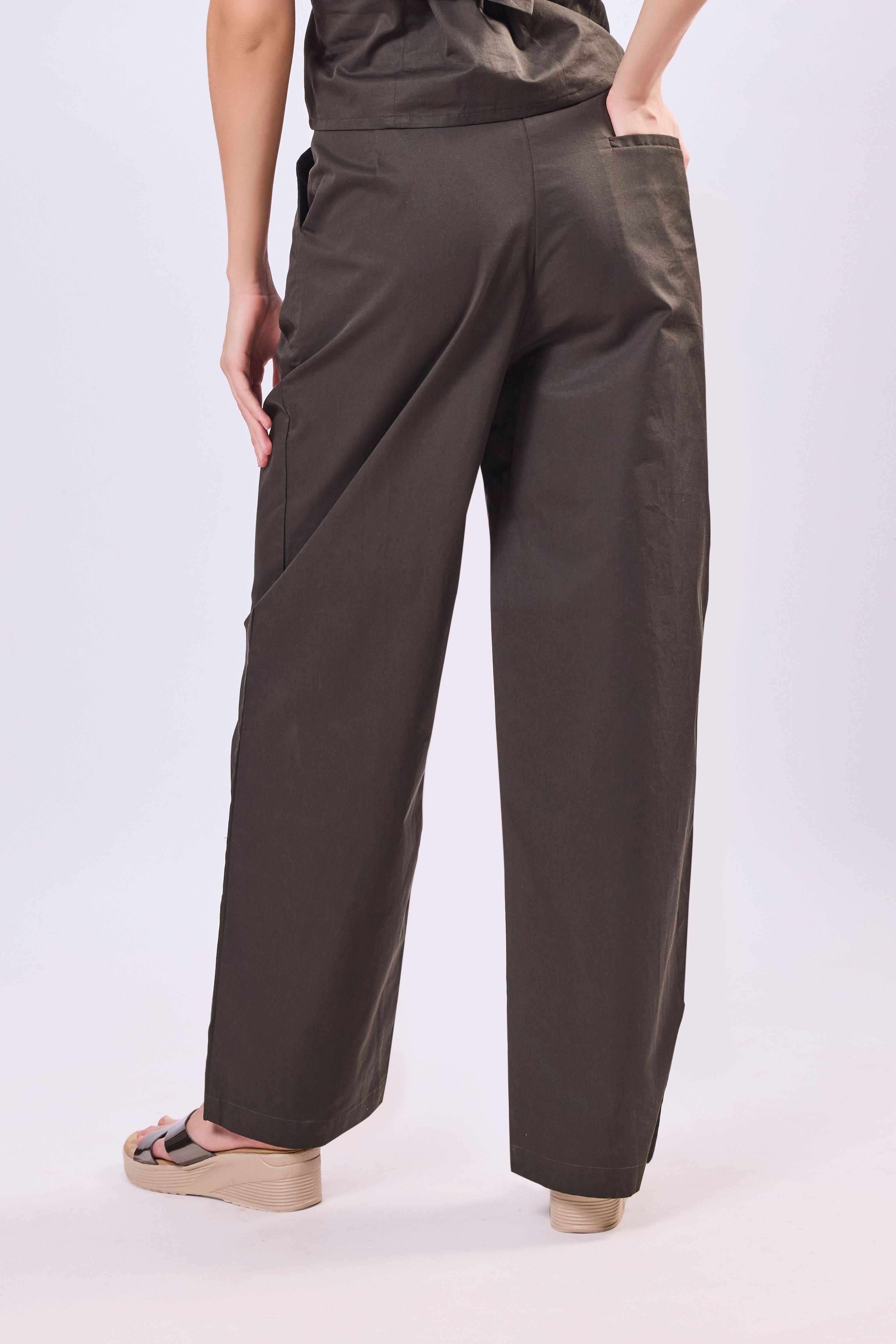Inverted Pleat Trouser
