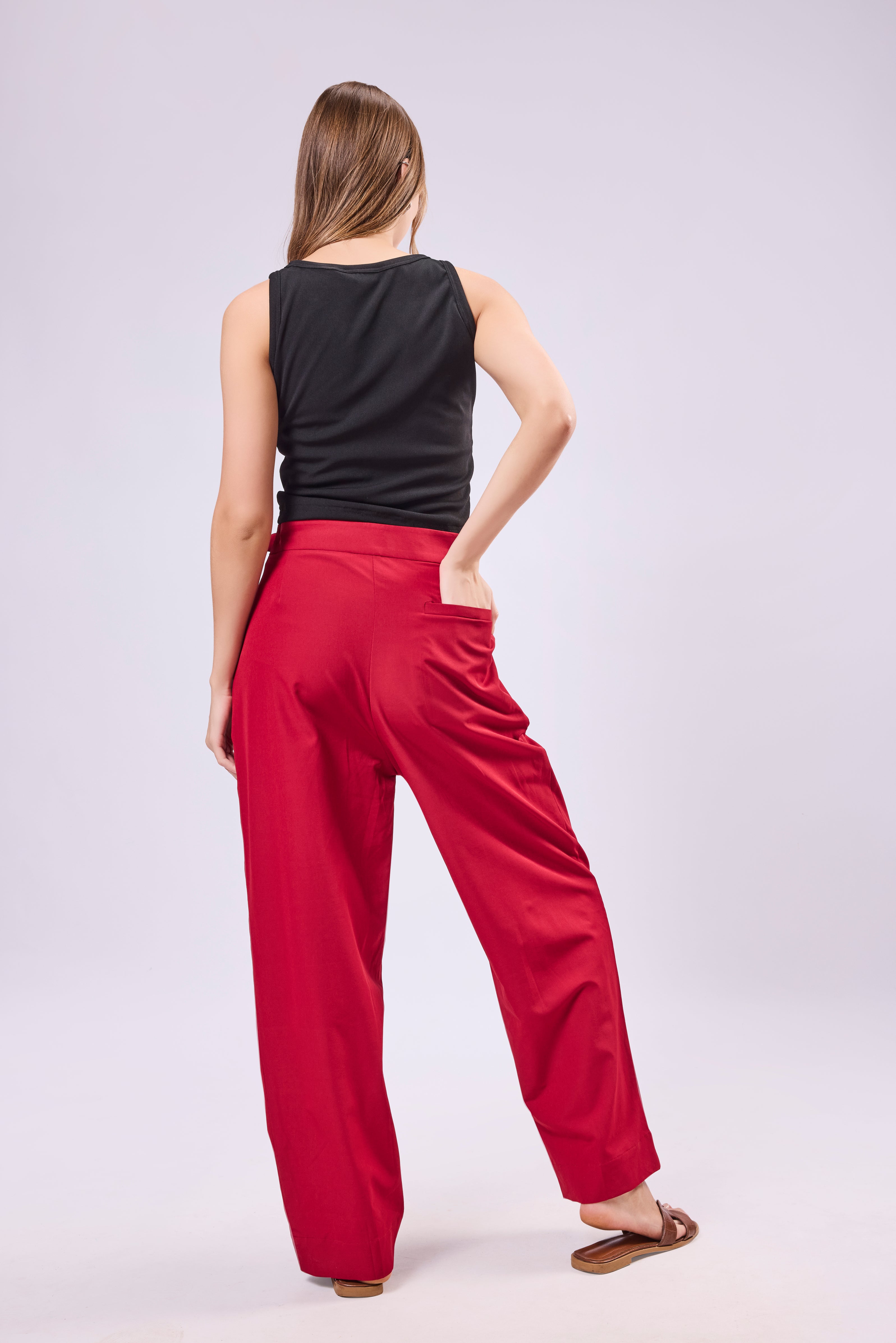 Inverted Pleat Trouser