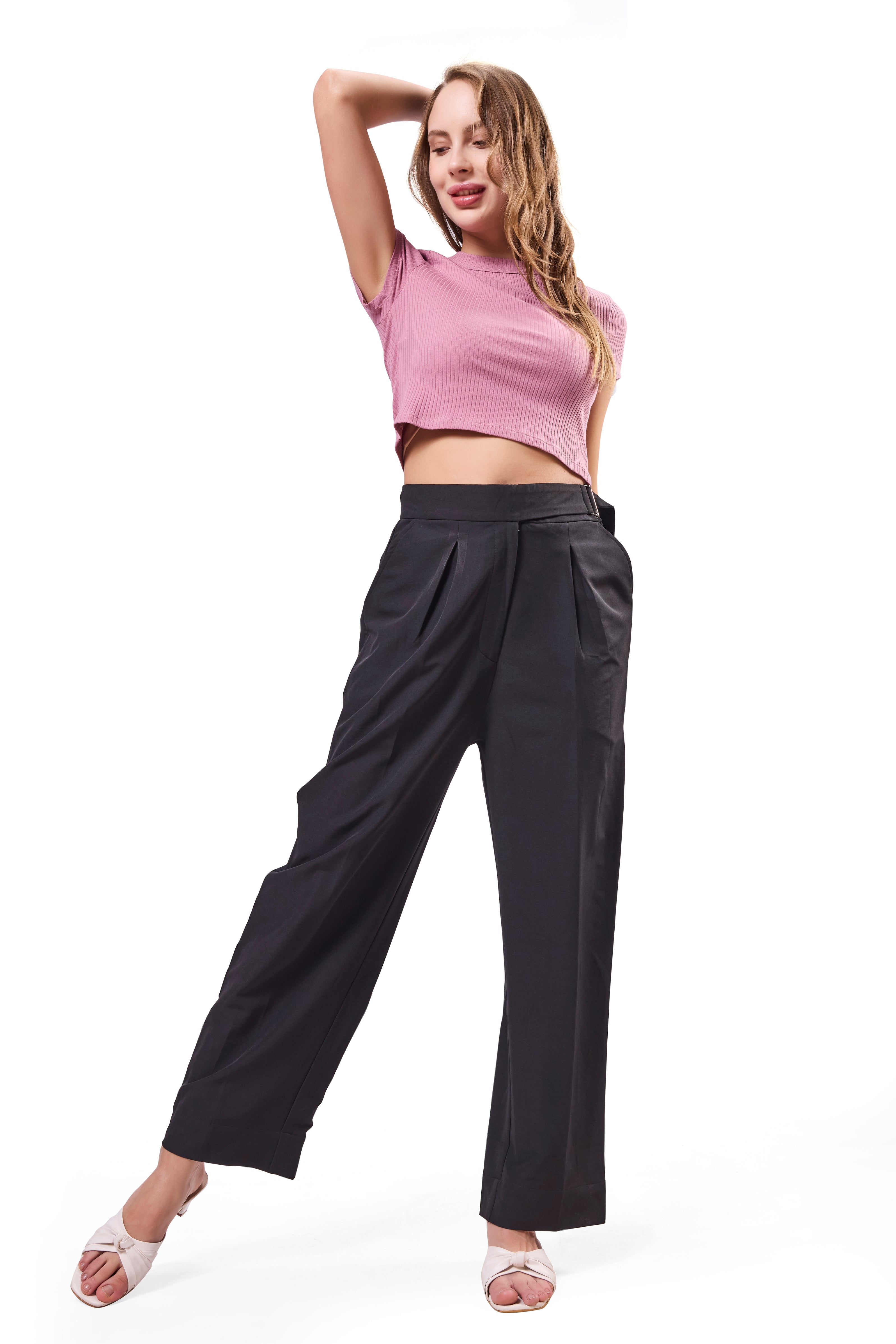 Inverted Pleat Trouser