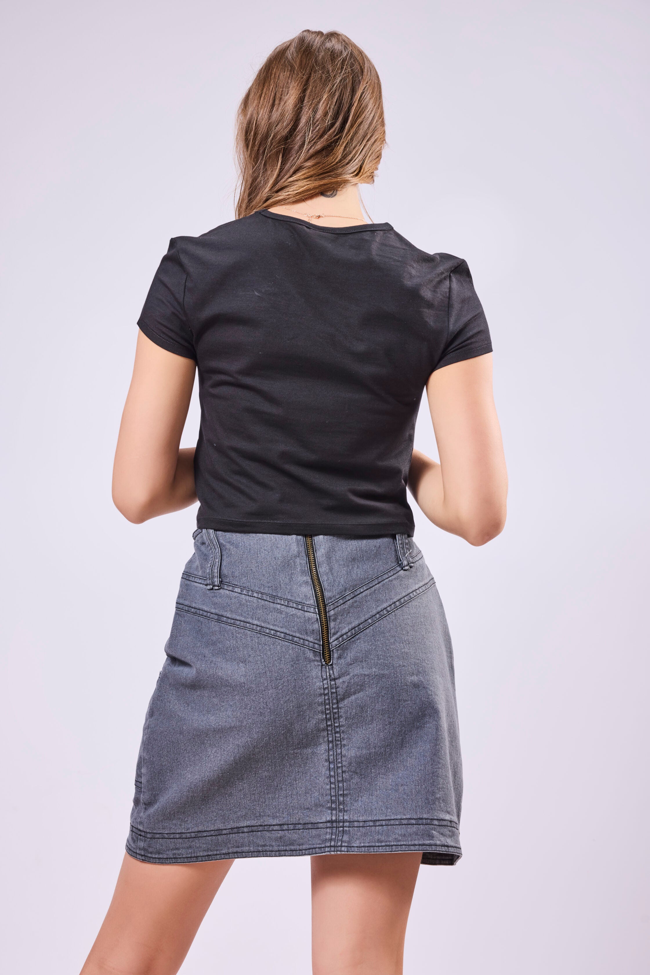 A-Line Mini Skirt