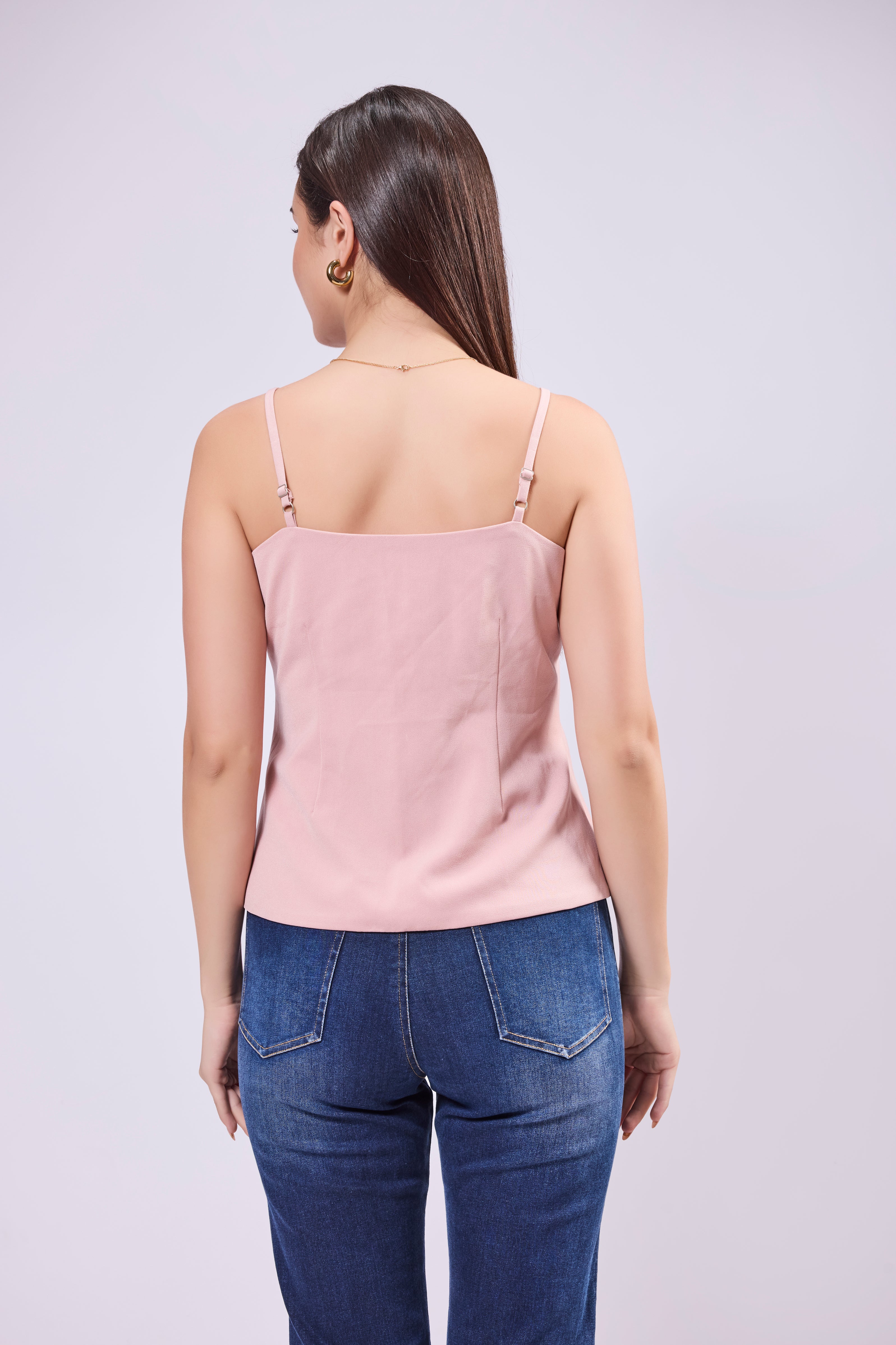 Vest Front Button Top