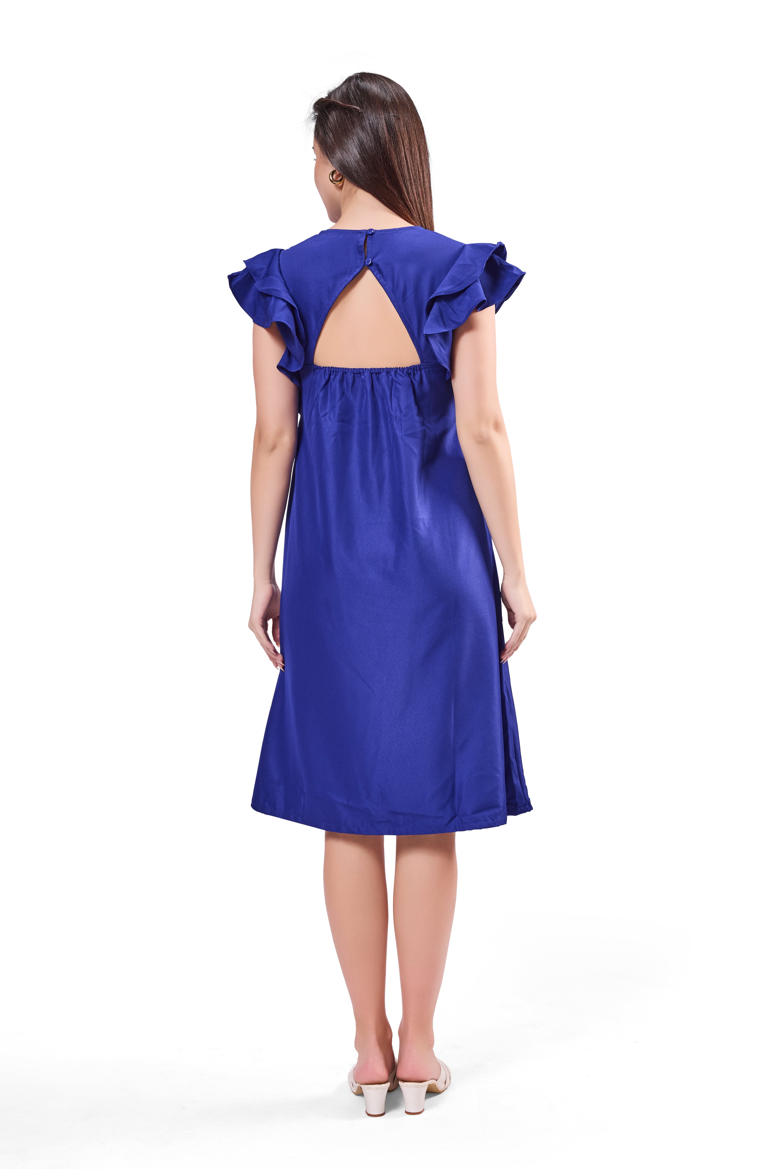 Flutter Sleeve Dress