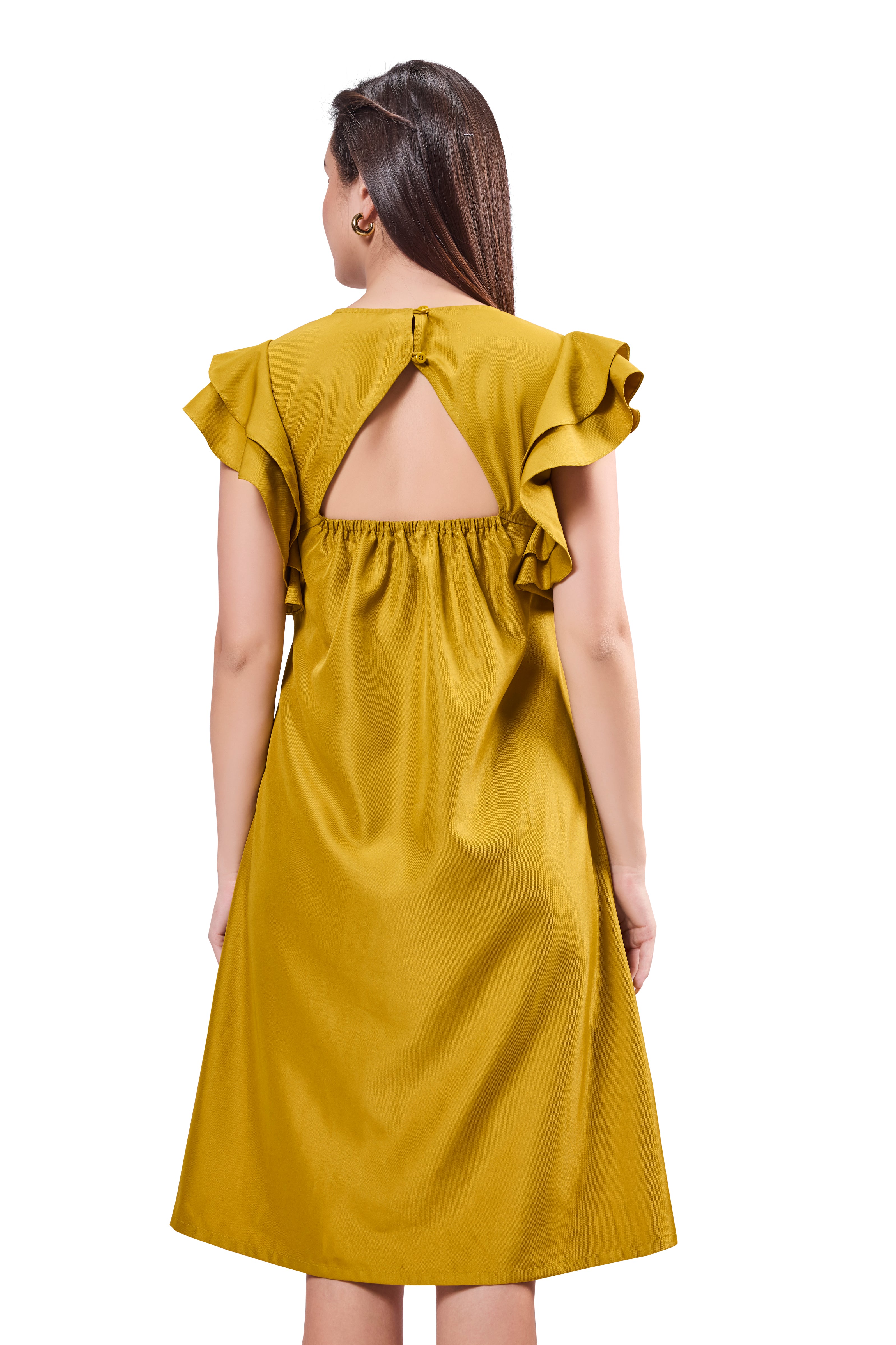 Flutter Sleeve Dress