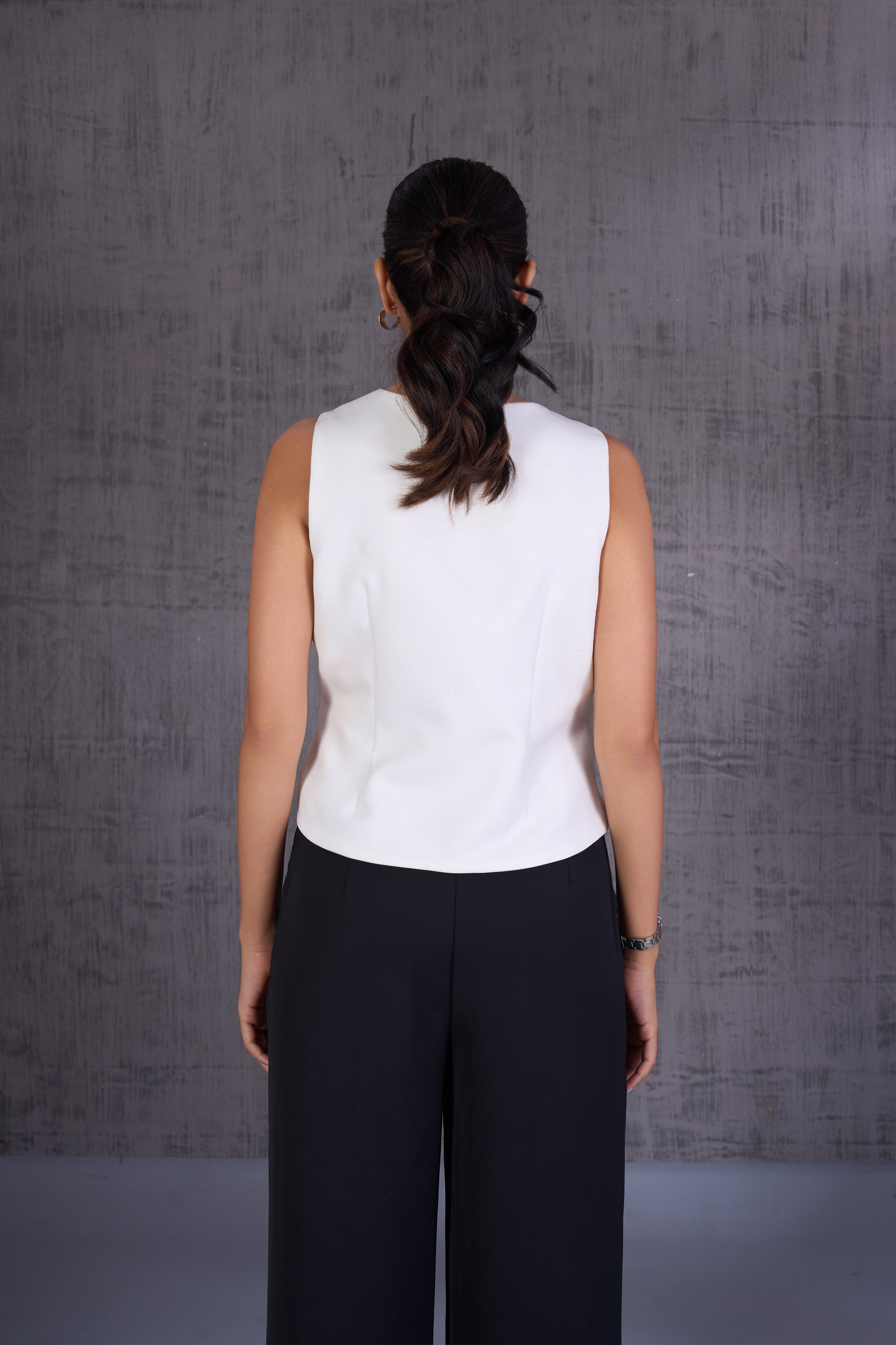 Overlap Vest Top