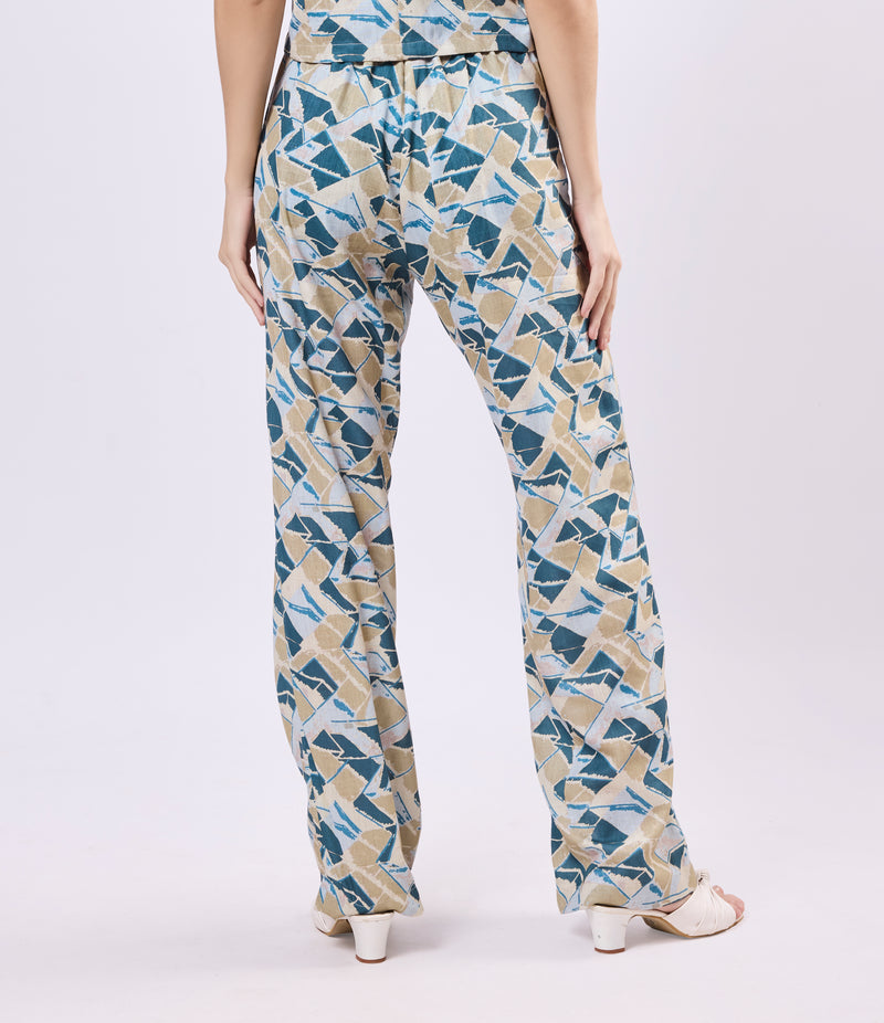 Back Elastic Regular Trouser