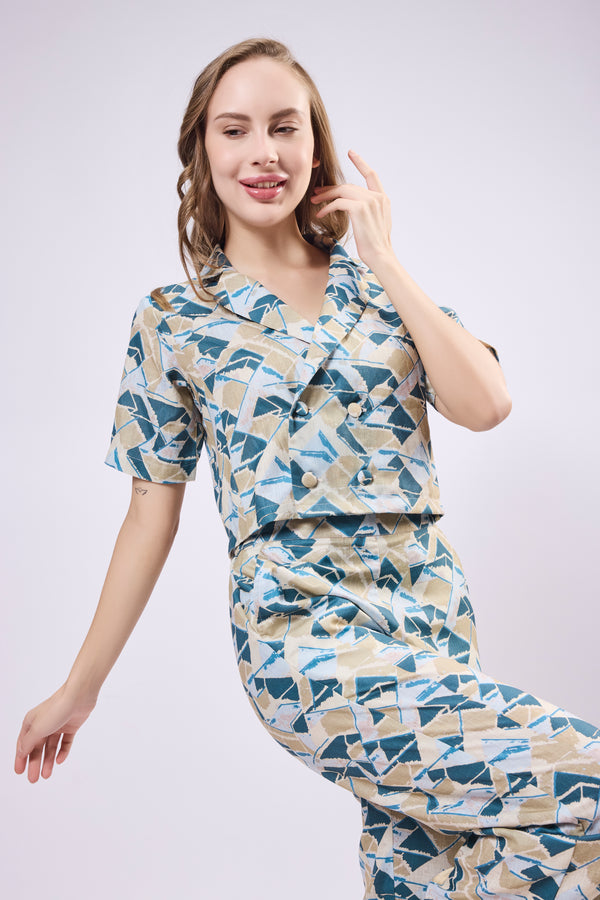 Back Elastic Regular Trouser