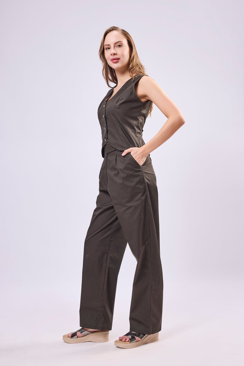 Inverted Pleat Trouser