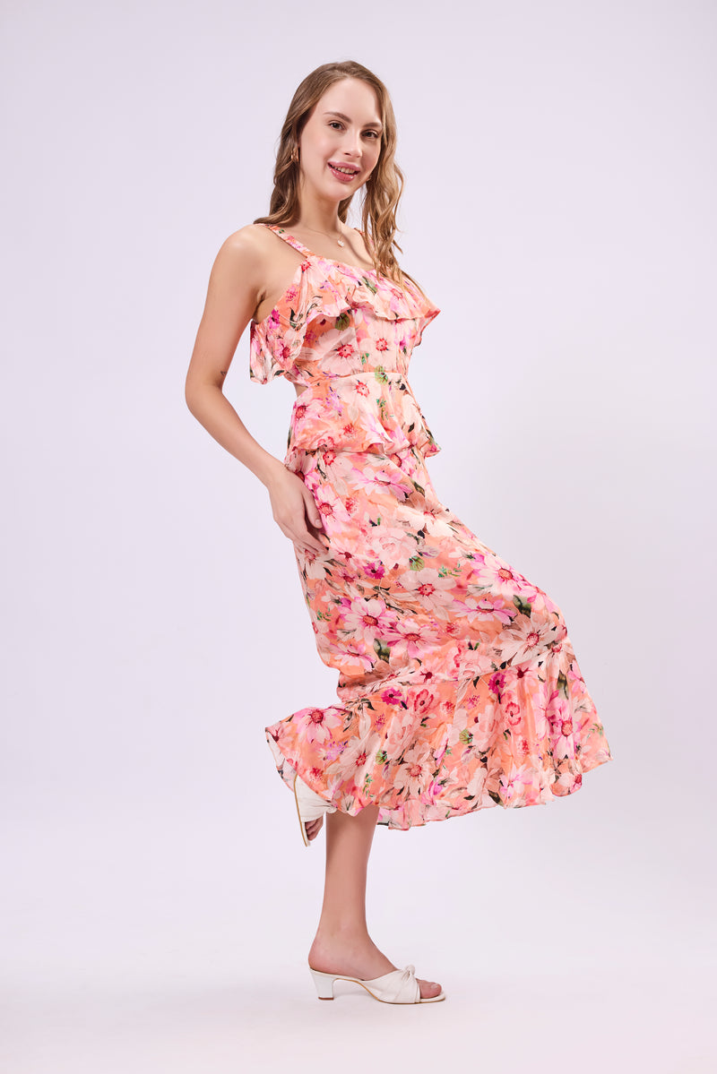 Back Cut Out Dress