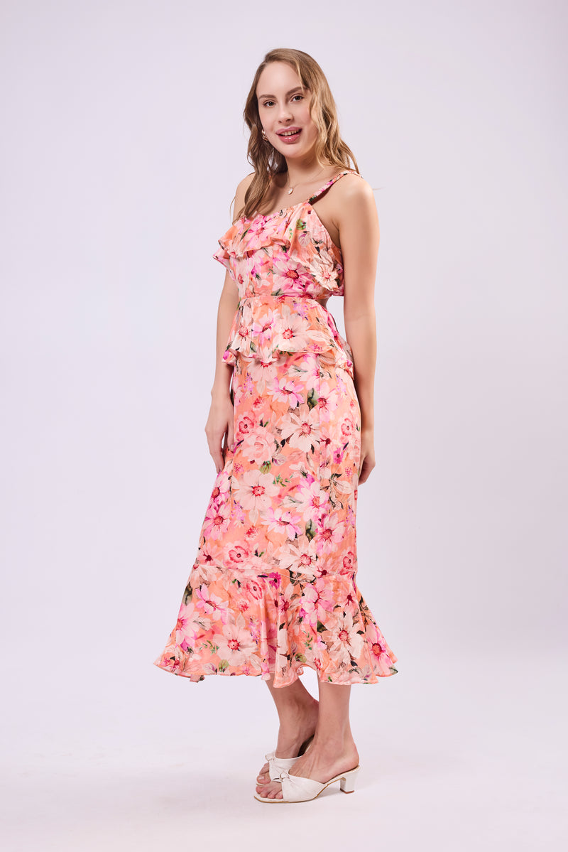 Back Cut Out Dress