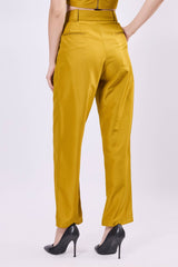 Mock Pocket Straight Trouser