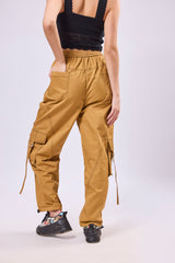 Cut & Sew Paneled Cargo