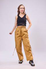 Cut & Sew Paneled Cargo