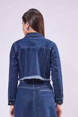 Cropped Denim Jacket