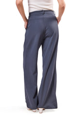 Front Slit Flared Trouser