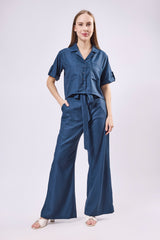 Wide Leg Palazzo Trouser