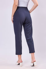 Ankle Length Trouser With Pintuck