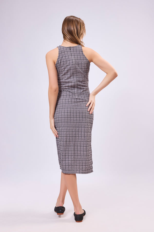 Seer Sucker Fitted Dress