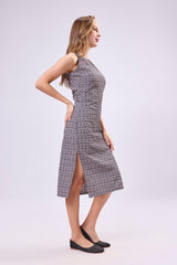 Seer Sucker Fitted Dress