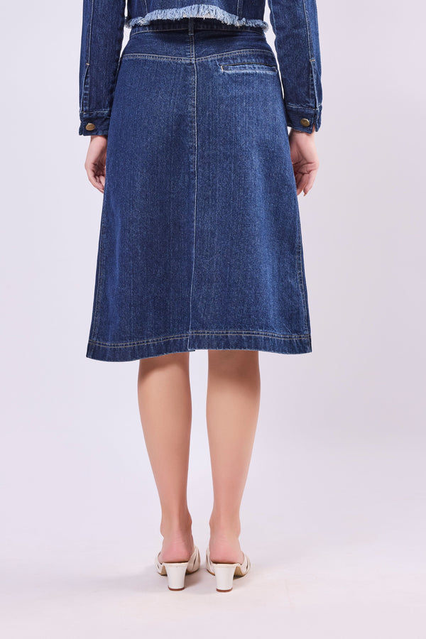 A-Line Front Slit Skirt