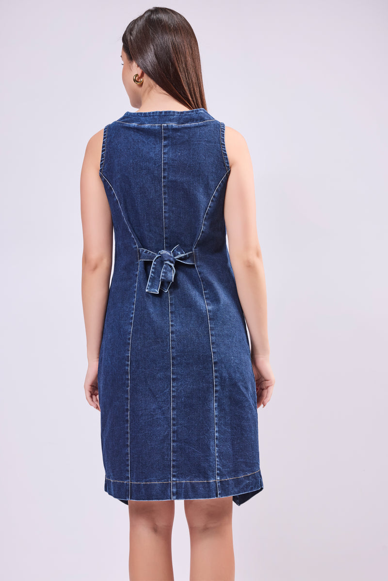 Shift Denim Dress