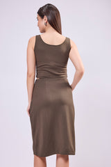 Metal Buckle Corset Top