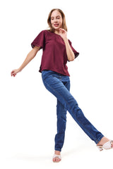 Flared Sleeve Top
