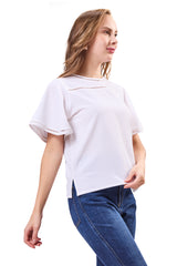 Flared Sleeve Top