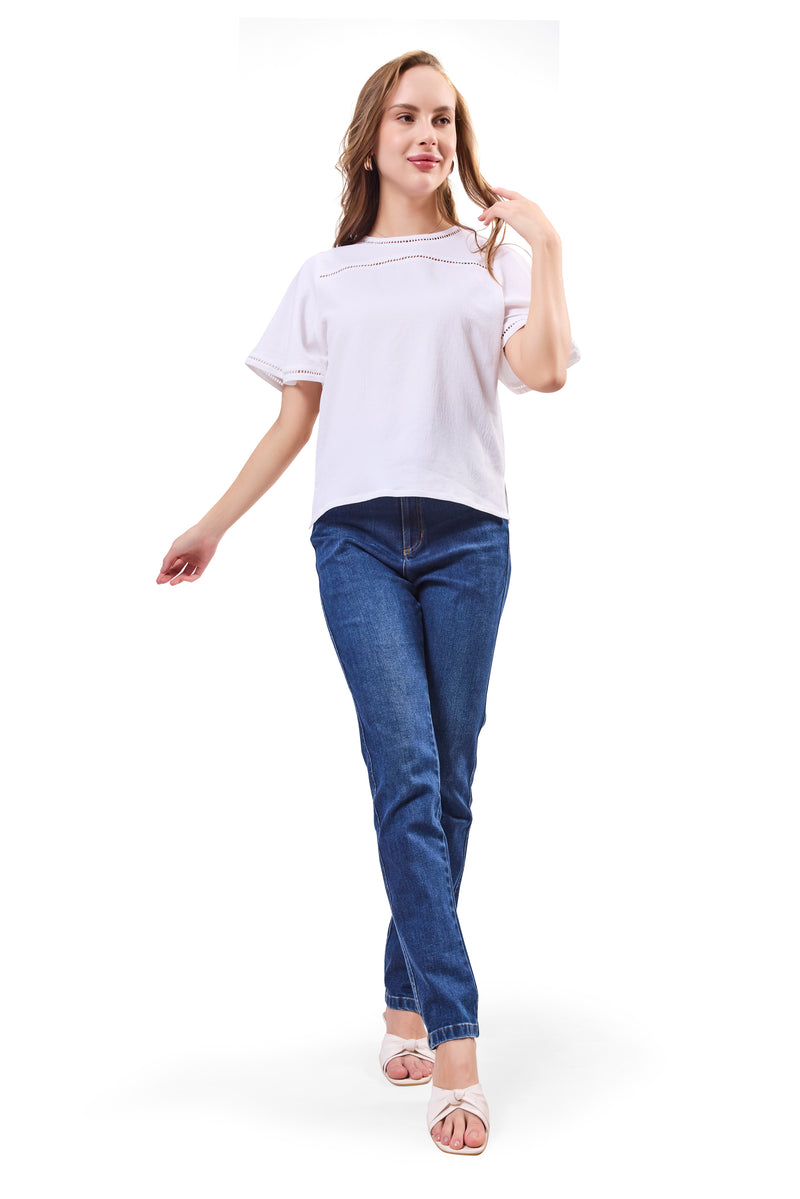 Flared Sleeve Top