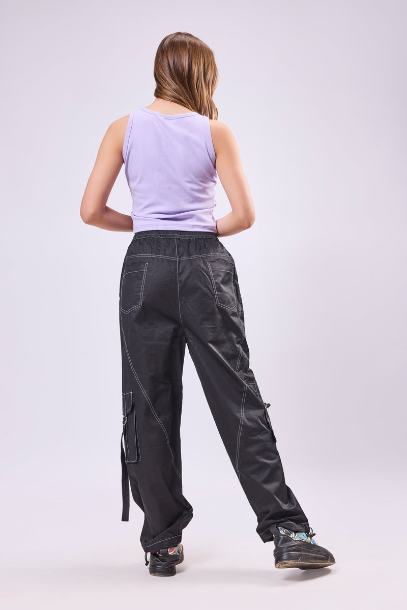 Cut & Sew Paneled Cargo