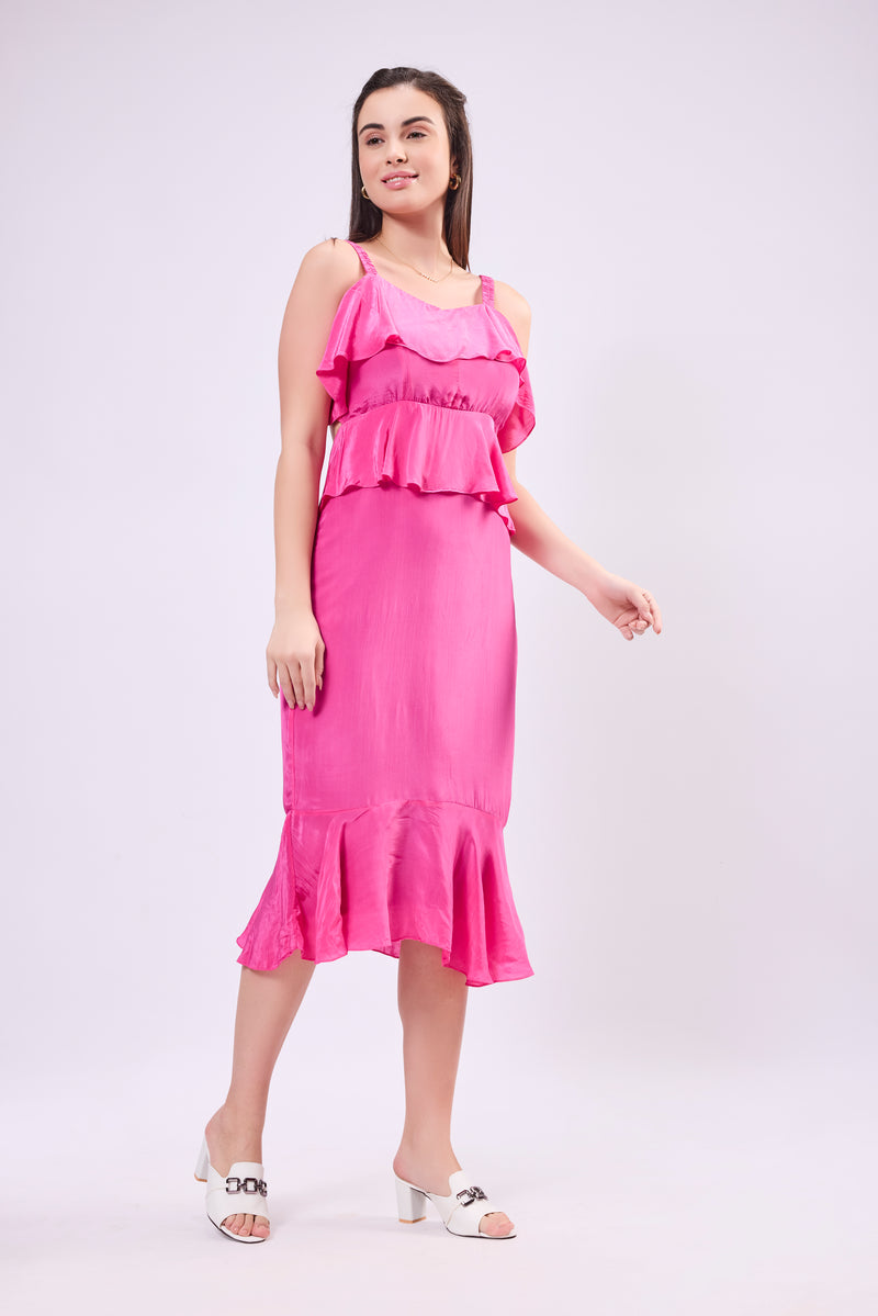 Back Cut Out Dress