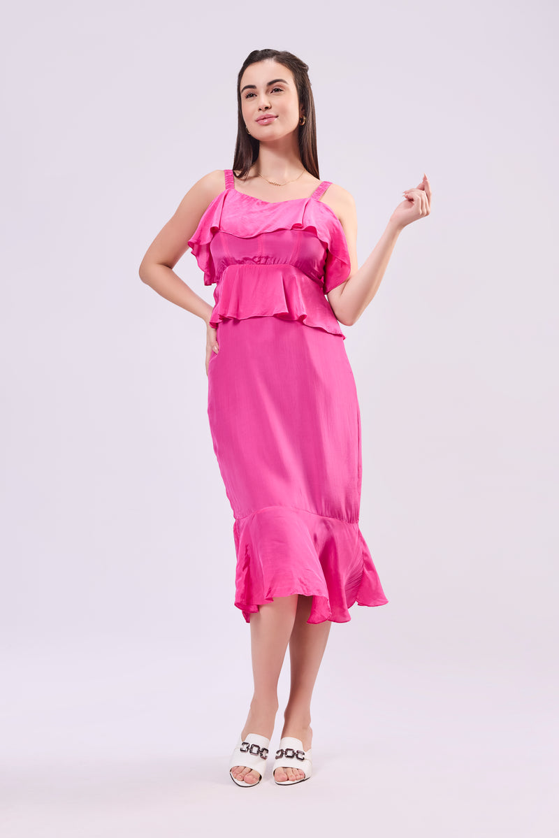 Back Cut Out Dress