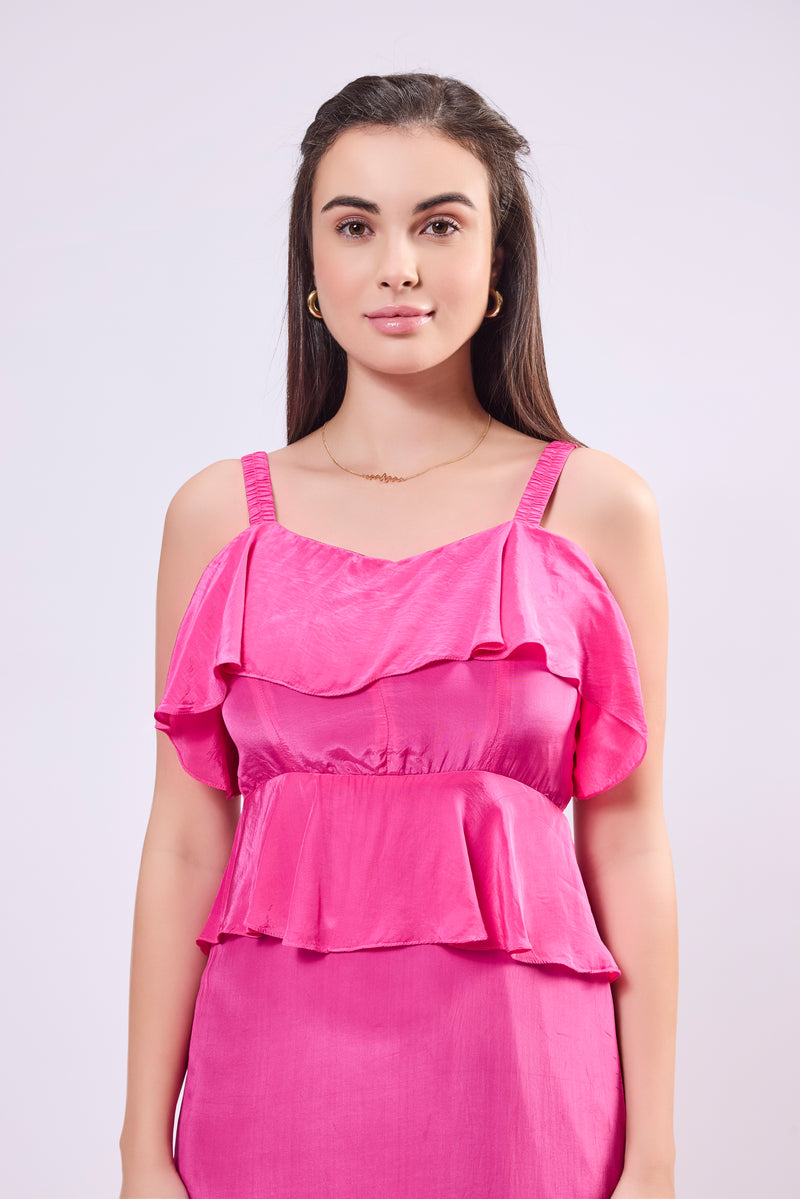 Back Cut Out Dress