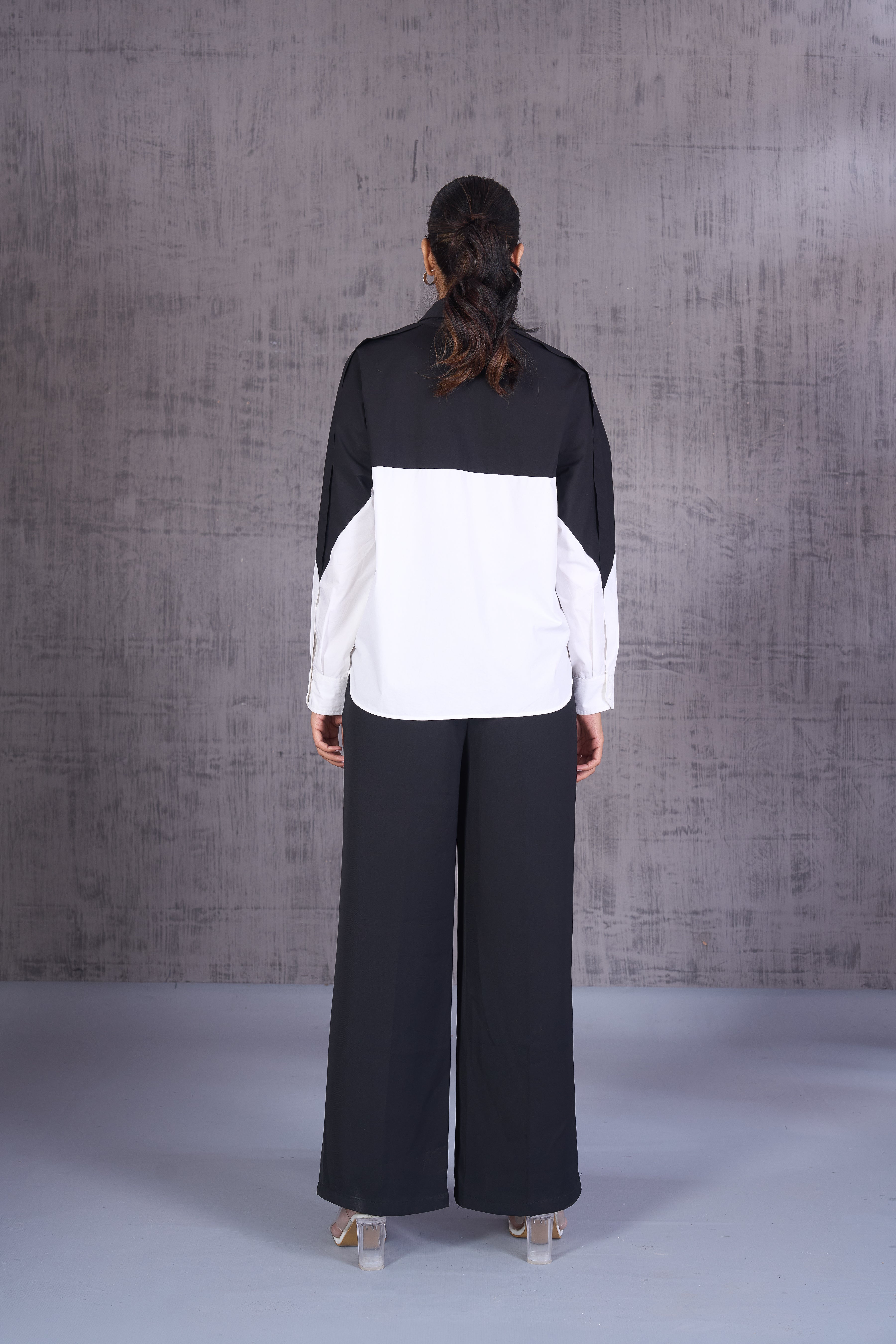 Colorblock Long Sleeve Shirt