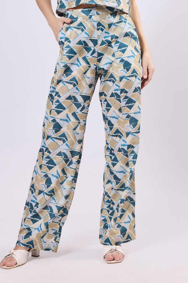 Back Elastic Regular Trouser